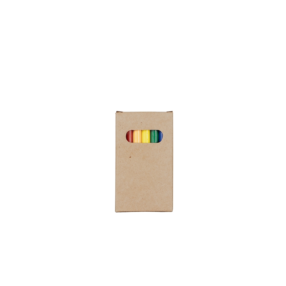 Kit Giz de Cera 6 Cores
